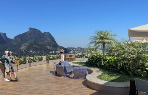 Niemeyer 360 Residences Super Studios inteligentes com área privativa de 40m² no coração da Barra da Tijuca 753932