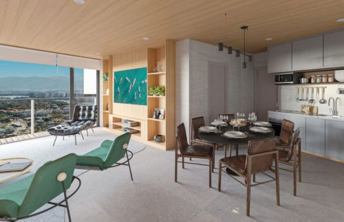 Niemeyer 360 Residences Super Studios inteligentes com área privativa de 40m² no coração da Barra da Tijuca 753935