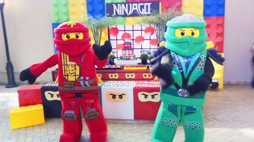 Cover Ninjago Lego Personagens Vivos Animação Festas Infantil 472732