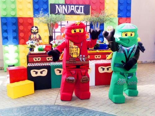 Cover Ninjago Lego Personagens Vivos Animação Festas Infantil 472733