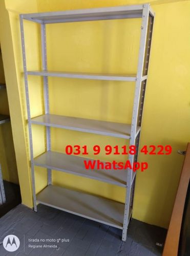 Nova. Estante de Aço 5 Prateleiras . Frete Gratuito em Bh Minas Gerais 757943