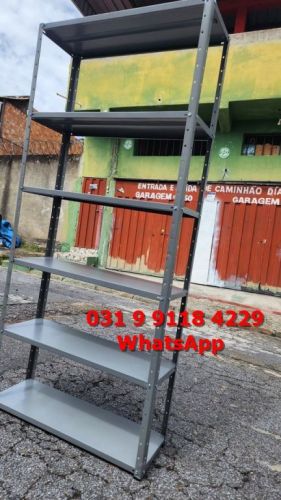 Nova - Prateleiras Estantes de Aço Frete Gratis para Bh Minas Gerais  760204