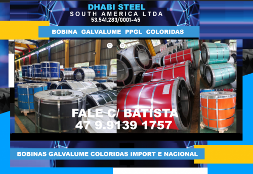 O mercado de bobinas galvalume importada no Brasil 773192