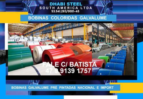 O mercado de bobinas galvalume importada no Brasil 773193