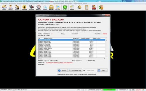 Programa Ordem de Serviço Assistência Técnica Celular v2.0 - Fpqsystem 654506