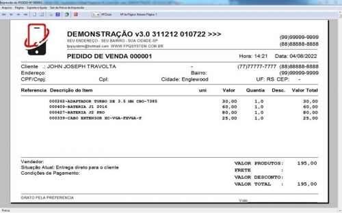 Programa Ordem de Serviço Assistência Técnica Celular v3.0 - Fpqsystem 654520