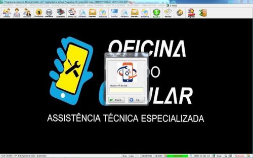 Programa Ordem de Serviço Assistência Técnica Celular v3.0 - Fpqsystem 654521