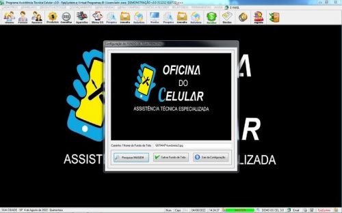 Programa Ordem de Serviço Assistência Técnica Celular v3.0 - Fpqsystem 654526