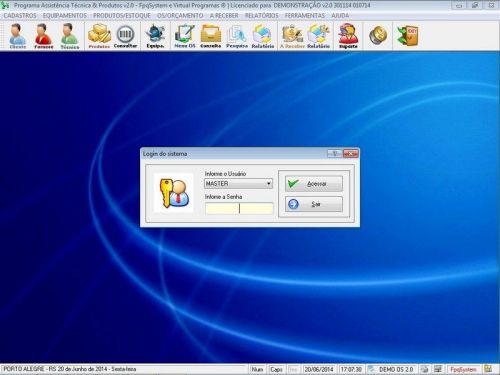 Programa Ordem de Serviço Assistência Técnica v2.0 - Fpqsystem 654025