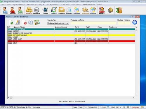 Programa Ordem de Serviço Assistência Técnica v2.0 - Fpqsystem 654032