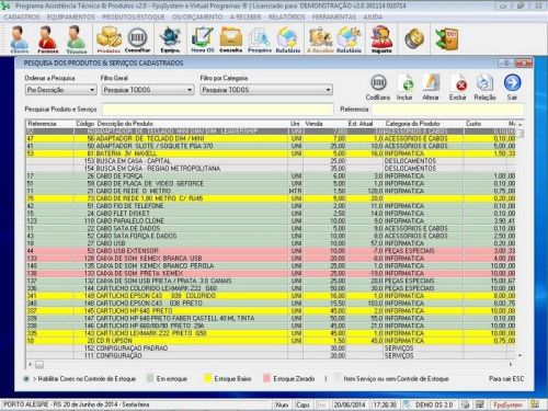 Programa Ordem de Serviço Assistência Técnica v2.0 - Fpqsystem 654036