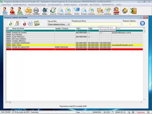 Programa Ordem de Serviço Assistência Técnica v3.0 - Fpqsystem 654051