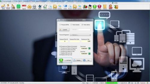 Programa Ordem de Serviço Assistência Técnica Vendas e Financeiro v6.0 - Fpqsystem 654120