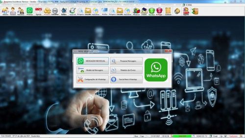 Programa Ordem de Serviço Assistência Técnica Vendas e Financeiro v7.0 Plus - Fpqsystem 654123