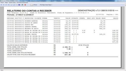 Programa Ordem de Serviço Assistência Técnica Vendas e Financeiro v7.0 Plus - Fpqsystem 654140