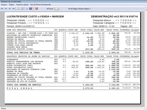 O Programa Ordem de Serviço Gráfica Rápida v4.5 - Fpqsystem 657811