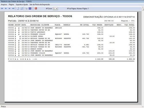 Programa Ordem de Serviço para Oficina Mecânica com Vendas e Estoque v3.0 - Fpqsystem 654673