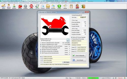 Programa Ordem de Serviço para Oficina Mecânica de Moto Estoque v2.1 - Fpqsystem 654803