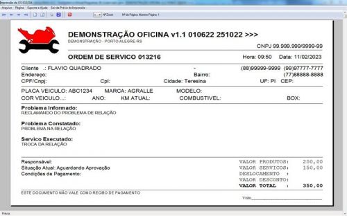 Programa Ordem de Serviço para Oficina Mecânica de Moto v1.1 - Fpqsystem 654784