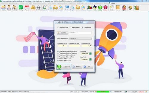 Programa Os Serviços de Pintura e Reforma com Vendas Financeiro e Estatísticas v7.6 Plus  Whatsapp via Os - Fpqsystem 657285