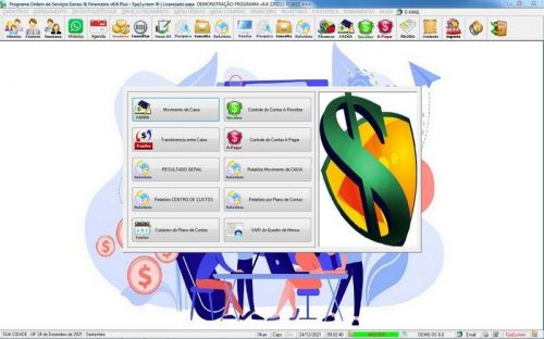 Programa Os Serviços Gerais com Vendas Financeiro e Estatísticas v6.6 Plus - Fpqsystem 657006