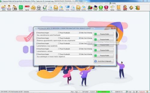 Programa Os Serviços Gerais com Vendas Financeiro e Estatísticas v7.6 Plus - Fpqsystem 657013