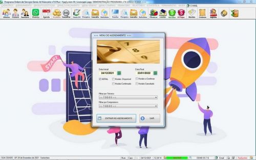 Programa Os Serviços Gerais com Vendas Financeiro e Estatísticas v7.6 Plus - Fpqsystem 657016