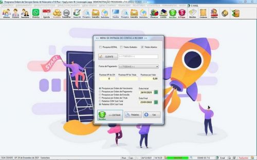 Programa Os Serviços Gerais com Vendas Financeiro e Estatísticas v7.6 Plus - Fpqsystem 657025