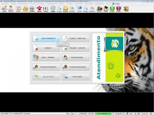 O Programa para Petshop Atendimento Agendamento e Serviços com Financeiro v3.0 - Fpqsystem 657430