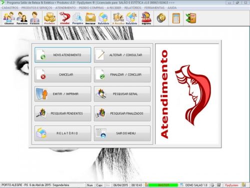 Programa para Salão de Beleza v1.0 - Fpqsystem 655283