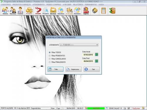 Programa para Salão de Beleza v1.0 - Fpqsystem 655289