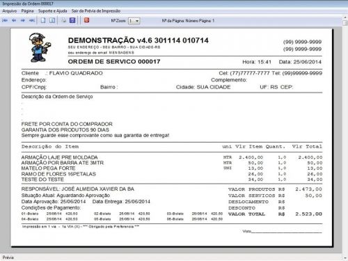 Programa Para Serviços de Pintura e Reforma e Orçamentos  Financeiro V4.6 - Fpqsystem 657051