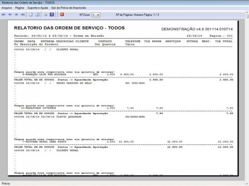 Programa Para Serviços Diversos e Orçamentos  Financeiro V4.6 - Fpqsystem 656958