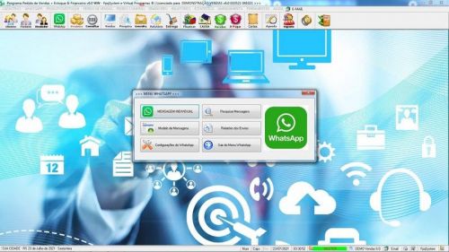 Programa Pedido de Vendas e Estoque com Financeiro v6.0 Plus - Fpqsystem 653980