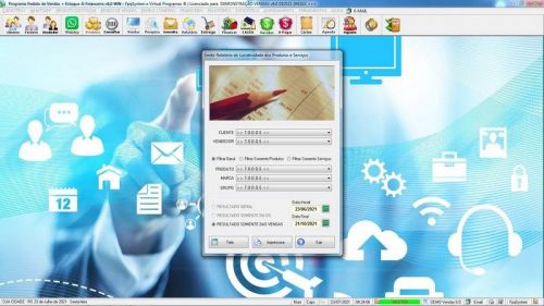Programa Pedido de Vendas e Estoque com Financeiro v6.0 Plus - Fpqsystem 653994