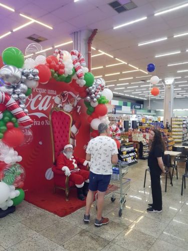  papai Noel para zona oeste da capital de são Paulo   788029