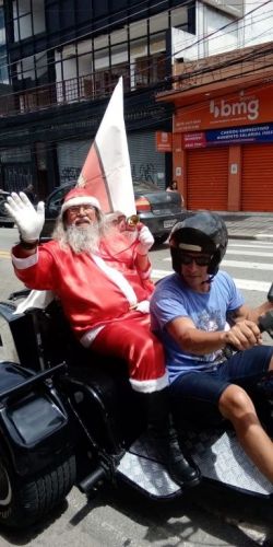  papai Noel para zona oeste da capital de são Paulo   788032
