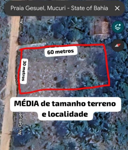 Oportunidade Única a 150m da Praia do Gesuel Terreno 30x60 com Poço de Tilápia 767174 Oportunidade Única a 150m da Praia do Gesuel Terreno 30x60 com Poço de Tilápia 767174