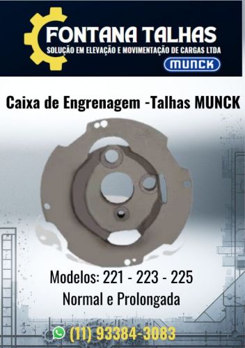 Orçamentos de peças para talhas Munck  771086