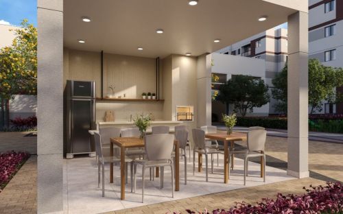 Orla Recreio - Apartamentos tipo com 1 2 ou 3 quartos com metragem que variam de 47m2 até 61m2. 757256