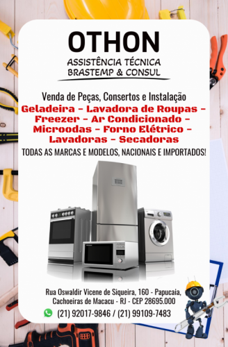 Othon Assistência Técnica de Eletrodomésticos Brastemp  Consul 649103