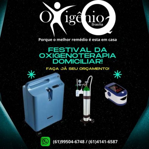 Oxigenoterapia - Distrito Federal - 61-4141-6587 680527