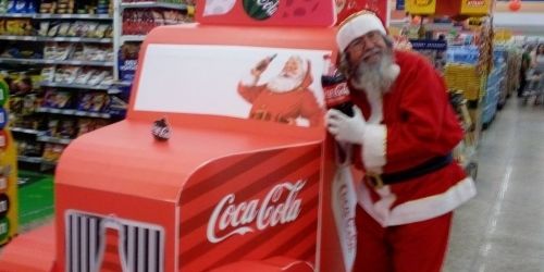 papai noel para ação promocional de natal    papai noel para ação de marketing  768101