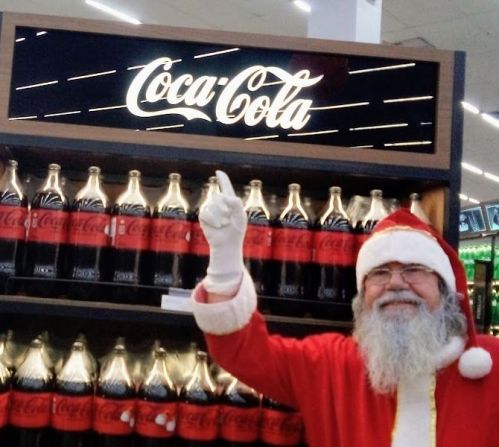 papai noel para ação promocional de natal    papai noel para ação de marketing  768103