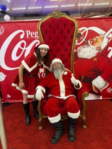 papai noel para ação promocional de natal    papai noel para ação de marketing  768106