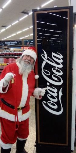 papai noel para ação promocional de natal    papai noel para ação de marketing  768107
