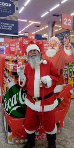 papai noel para ação promocional de natal    papai noel para ação de marketing  768109