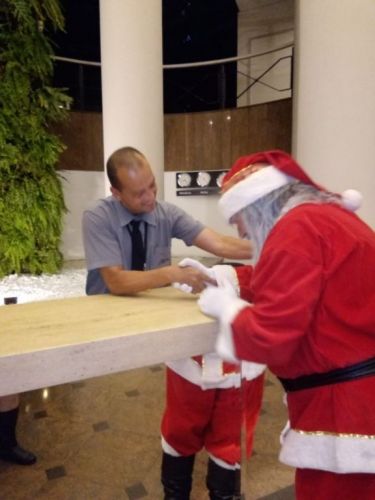 papai noel barba natural festa na escola  residências e corporativo  761003