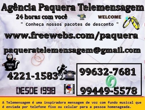Paquera Telemensagens 754245