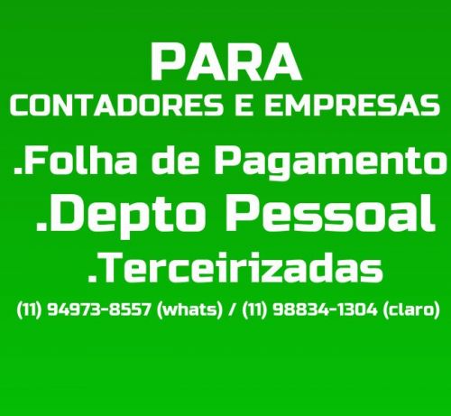 Parceria Para Contadores - Depto Pessoal 784674